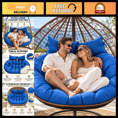 Waterproof double egg chair - double,